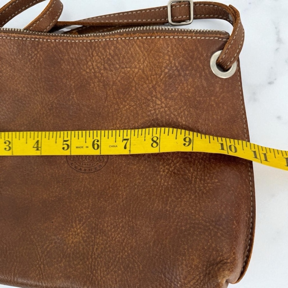 Vintage Roots Tan Leather Crossbody Bag - Picture 2 of 4